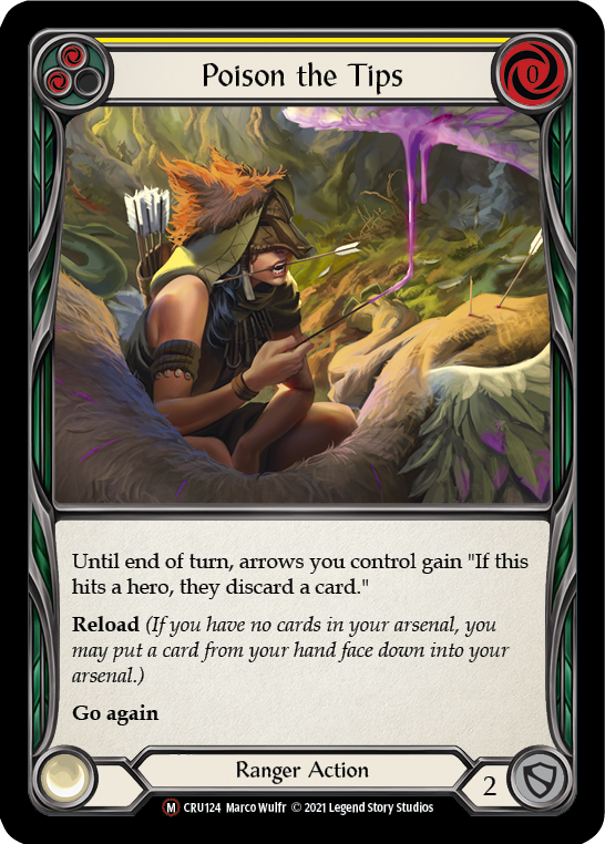Poison the Tips [U-CRU124] (Crucible of War Unlimited)  Unlimited Normal | L.A. Mood Comics and Games