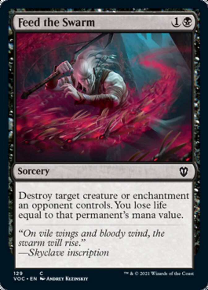Feed the Swarm [Innistrad: Crimson Vow Commander] | L.A. Mood Comics and Games