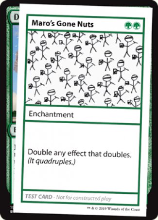 Maro's Gone Nuts (2021 Edition) [Mystery Booster Playtest Cards] | L.A. Mood Comics and Games