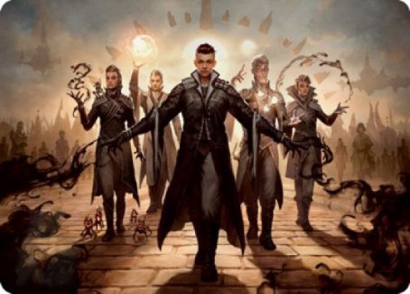 Silverquill Command Art Card [Strixhaven: School of Mages Art Series] | L.A. Mood Comics and Games