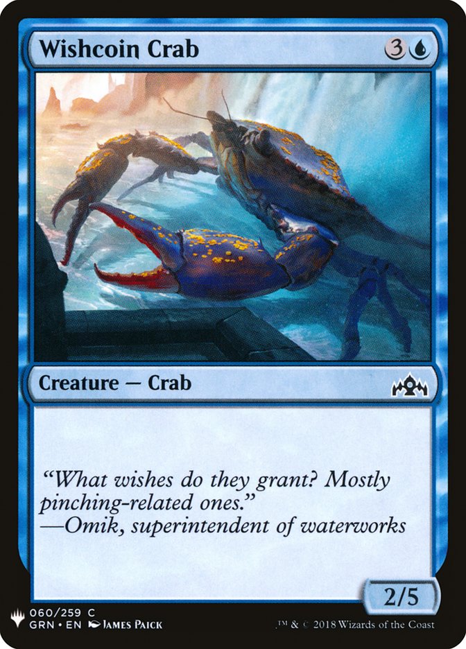 Wishcoin Crab [Mystery Booster] | L.A. Mood Comics and Games