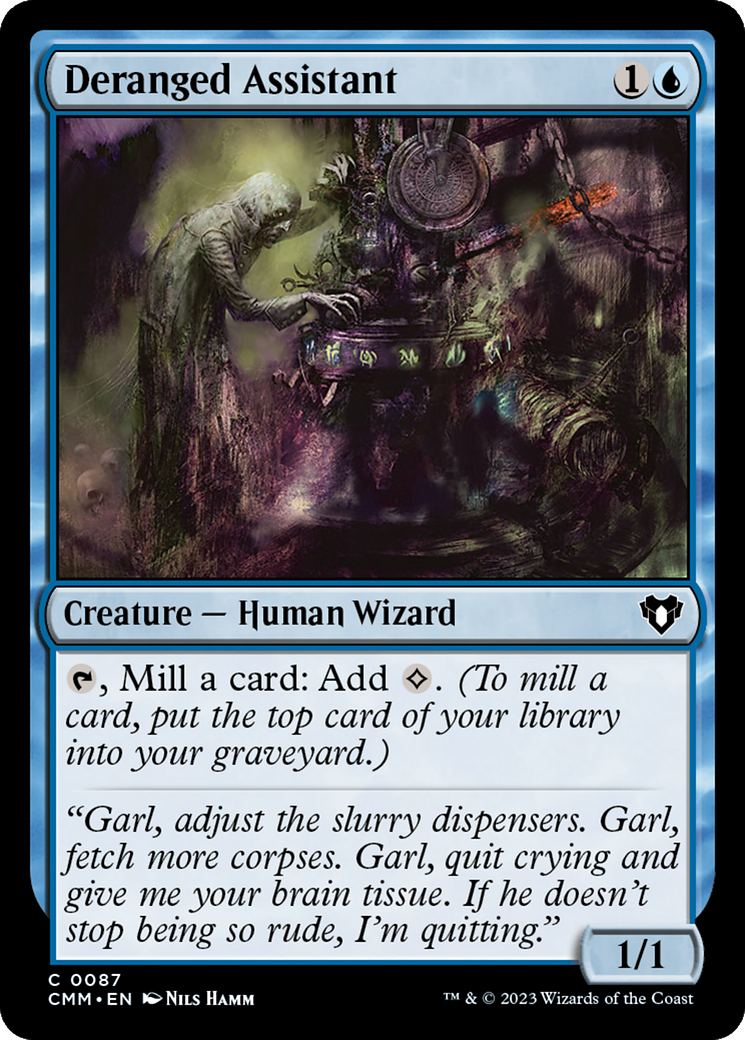 Deranged Assistant [Commander Masters] | L.A. Mood Comics and Games