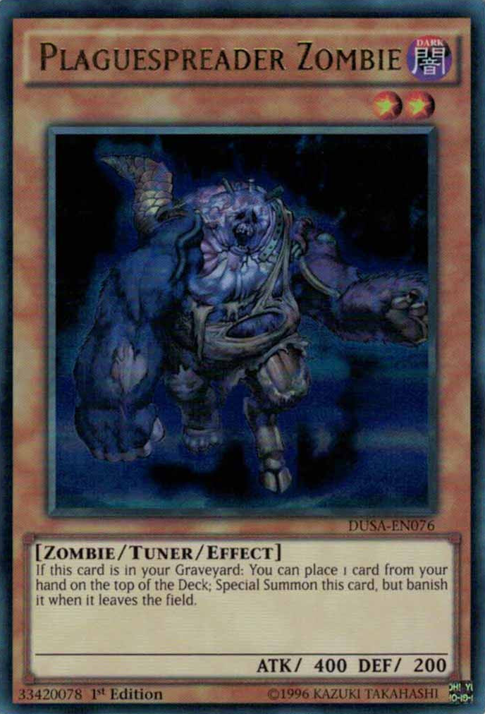 Plaguespreader Zombie [DUSA-EN076] Ultra Rare | L.A. Mood Comics and Games