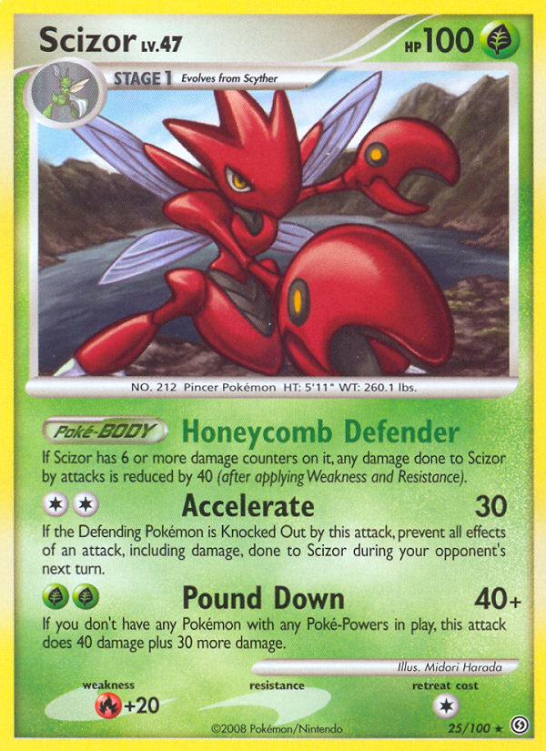 Scizor (25/100) [Diamond & Pearl: Stormfront] | L.A. Mood Comics and Games