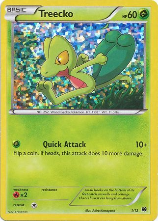 Treecko (1/12) [McDonald's Promos: 2015 Collection] | L.A. Mood Comics and Games