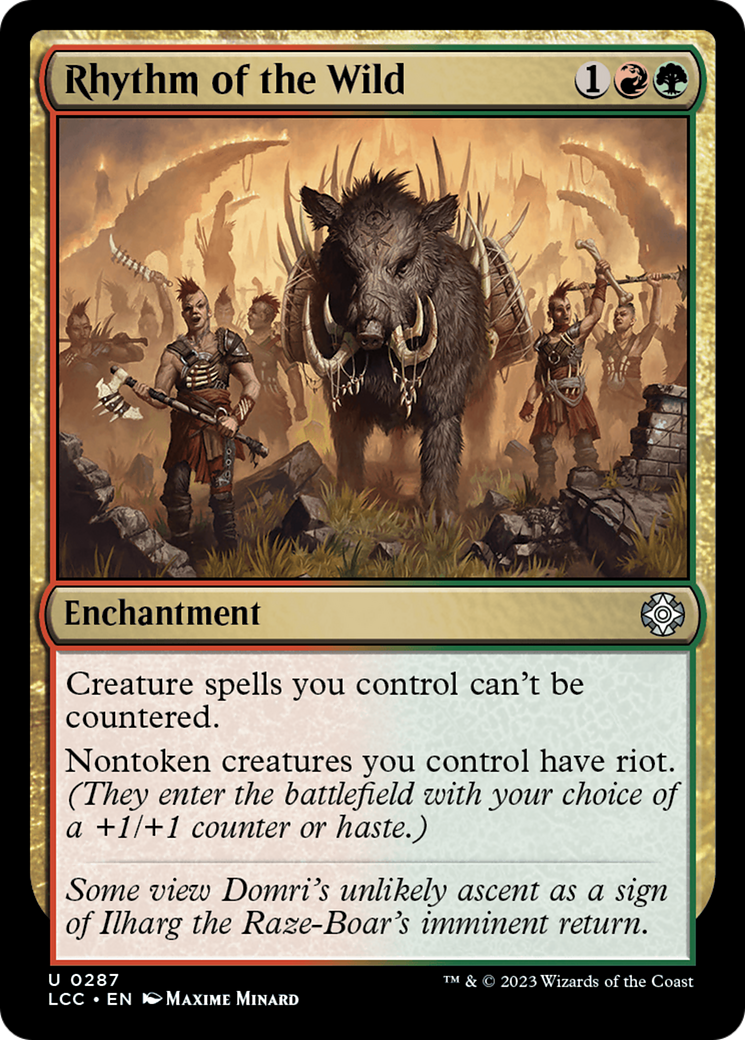 Rhythm of the Wild [The Lost Caverns of Ixalan Commander] | L.A. Mood Comics and Games