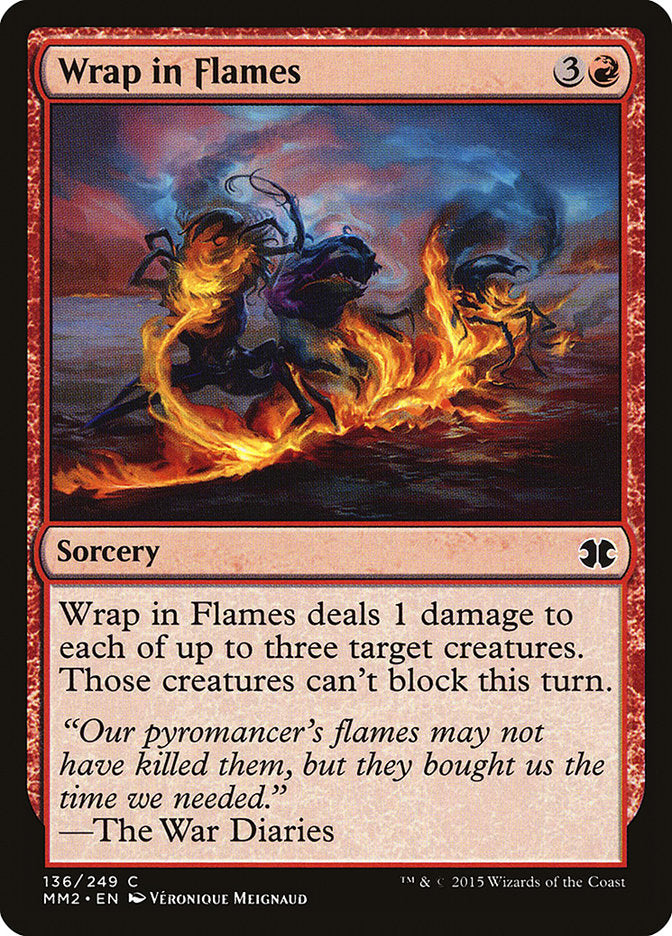 Wrap in Flames [Modern Masters 2015] | L.A. Mood Comics and Games