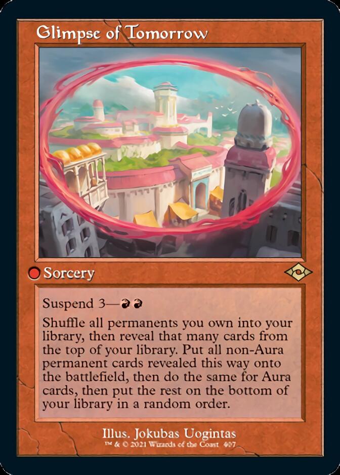 Glimpse of Tomorrow (Retro Foil Etched) [Modern Horizons 2] | L.A. Mood Comics and Games