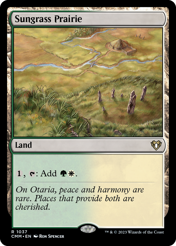 Sungrass Prairie [Commander Masters] | L.A. Mood Comics and Games