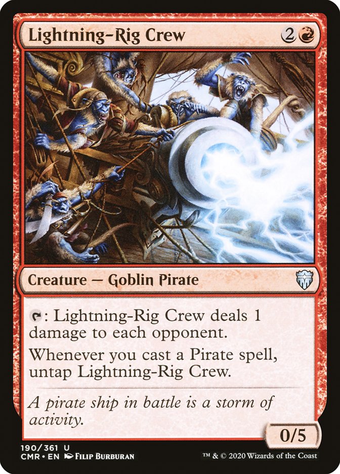 Lightning-Rig Crew [Commander Legends] | L.A. Mood Comics and Games