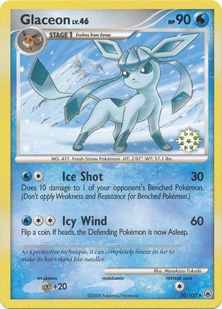 Glaceon (20/100) [Countdown Calendar Promos] | L.A. Mood Comics and Games