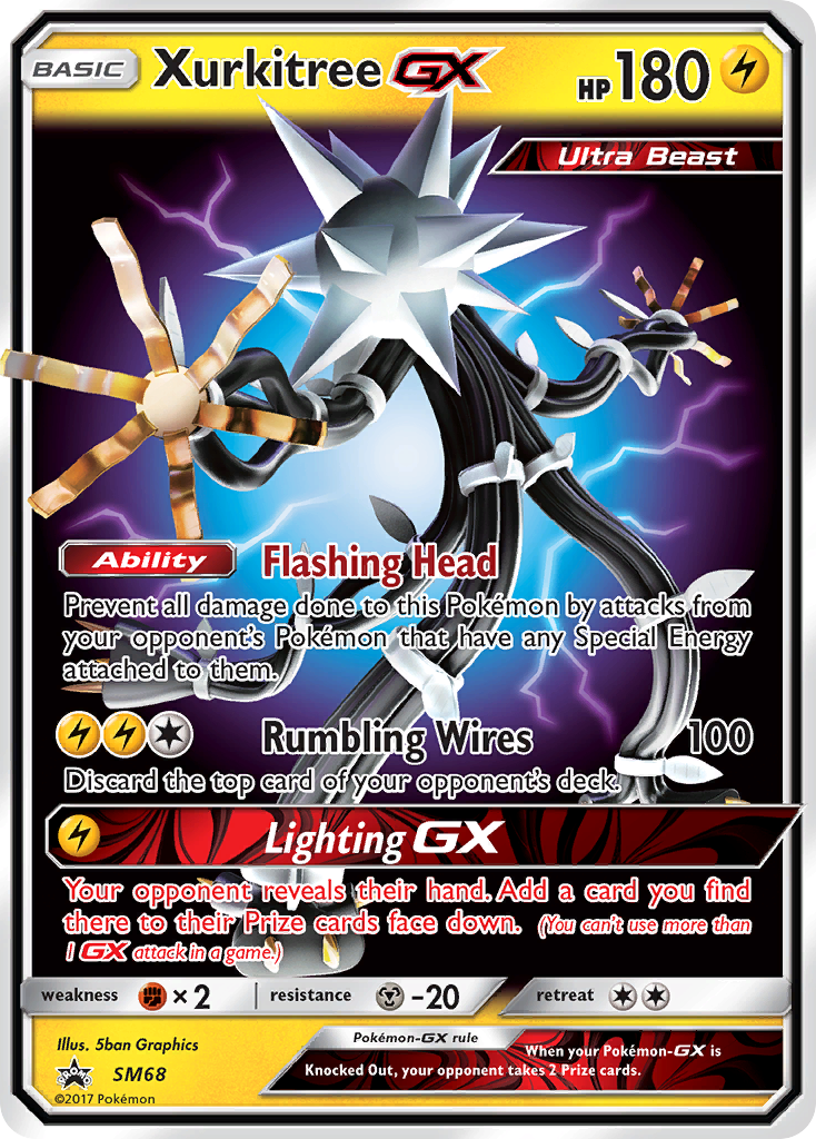 Xurkitree GX (SM68) [Sun & Moon: Black Star Promos] | L.A. Mood Comics and Games