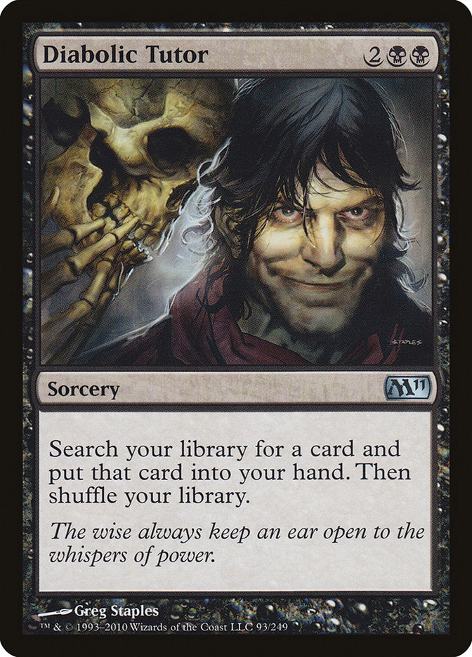 Diabolic Tutor [Magic 2011] | L.A. Mood Comics and Games