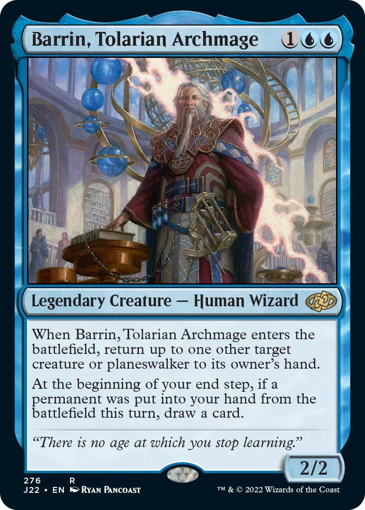 Barrin, Tolarian Archmage [Jumpstart 2022] | L.A. Mood Comics and Games