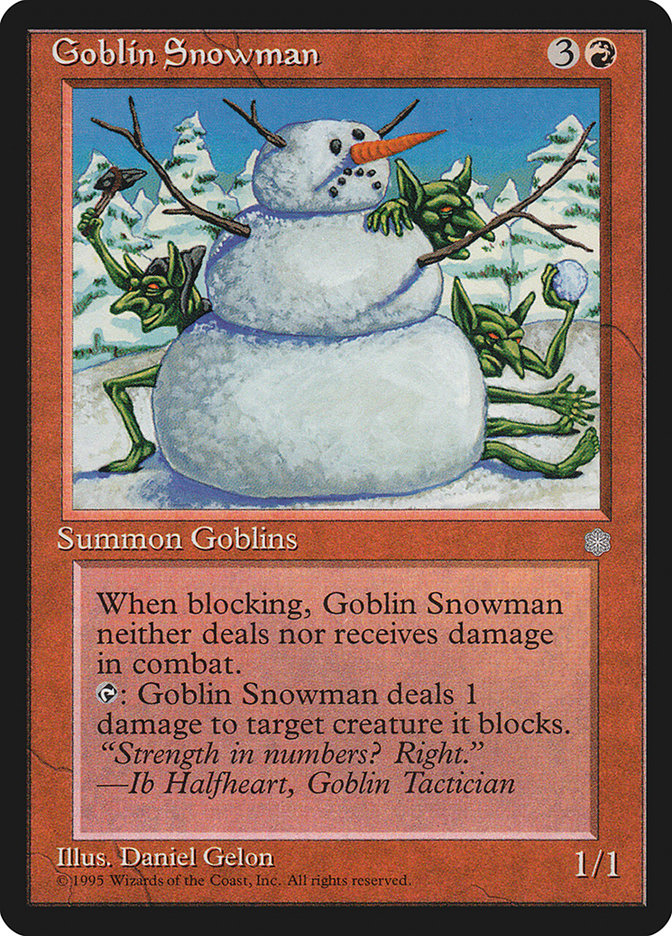 Goblin Snowman [Ice Age] | L.A. Mood Comics and Games