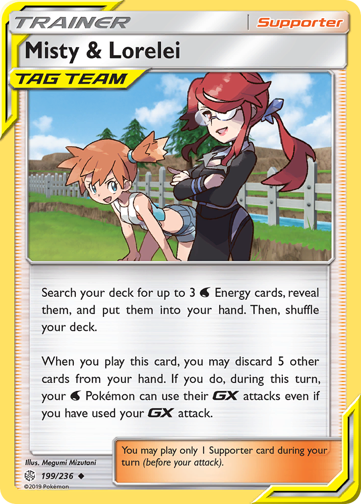 Misty & Lorelei (199/236) [Sun & Moon: Cosmic Eclipse] | L.A. Mood Comics and Games