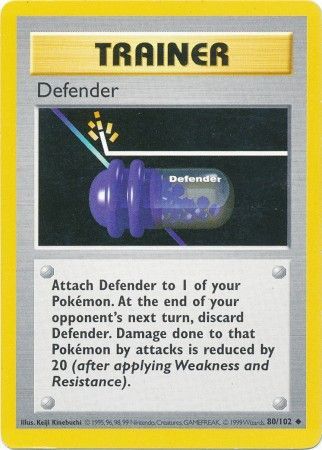 Defender (80/102) [Base Set Shadowless Unlimited] | L.A. Mood Comics and Games