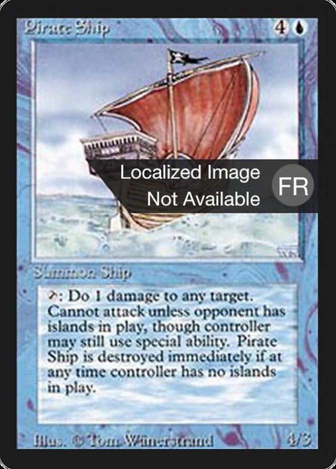 Pirate Ship [Foreign Black Border] | L.A. Mood Comics and Games