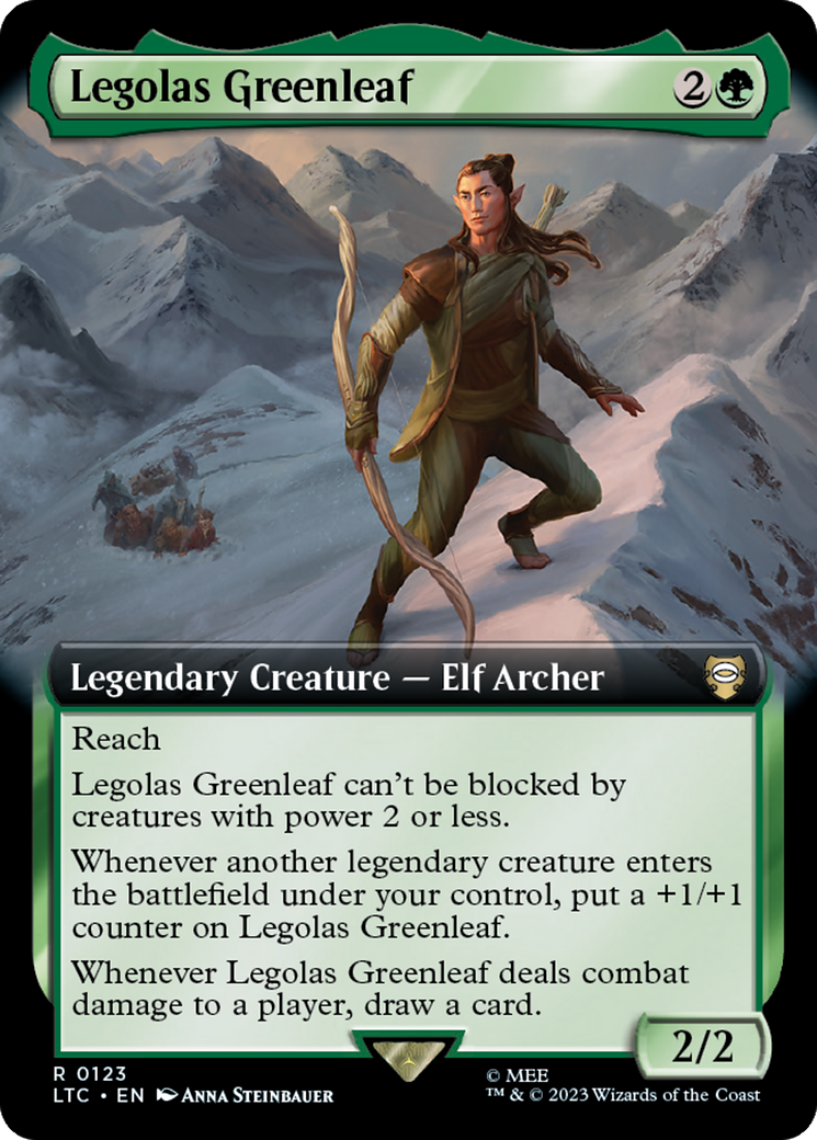 Legolas Greenleaf (Extended Art) [The Lord of the Rings: Tales of Middle-Earth Commander] | L.A. Mood Comics and Games