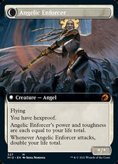 Enduring Angel // Angelic Enforcer (Extended Art) [Innistrad: Midnight Hunt] | L.A. Mood Comics and Games