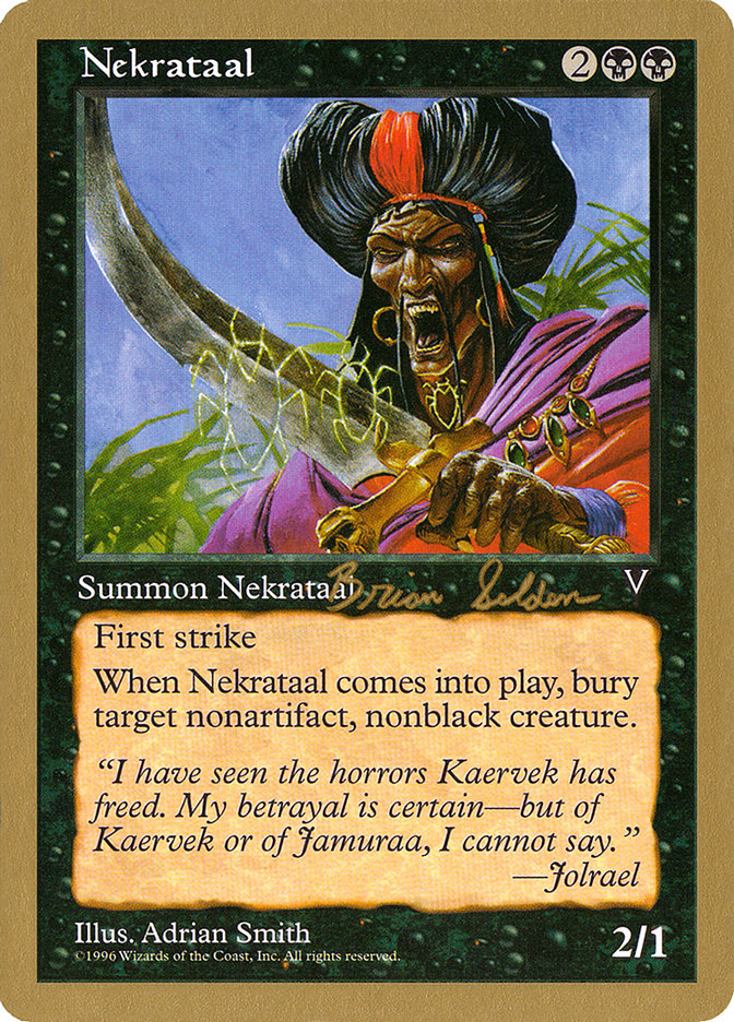 Nekrataal (Brian Selden) [World Championship Decks 1998] | L.A. Mood Comics and Games