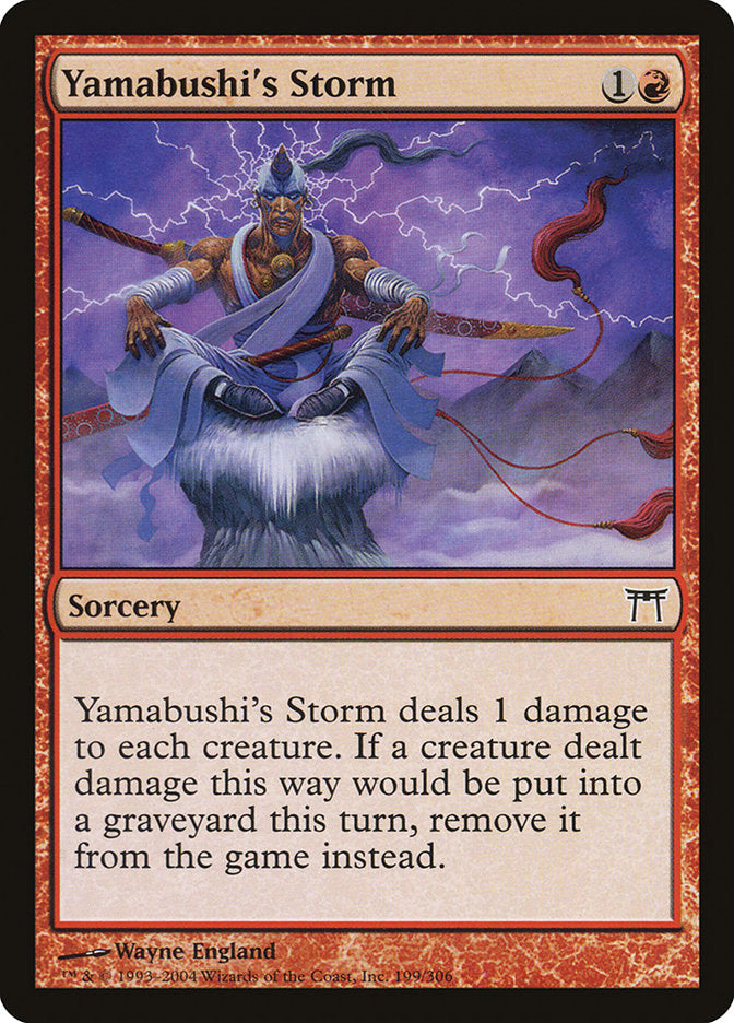 Yamabushi's Storm [Champions of Kamigawa] | L.A. Mood Comics and Games