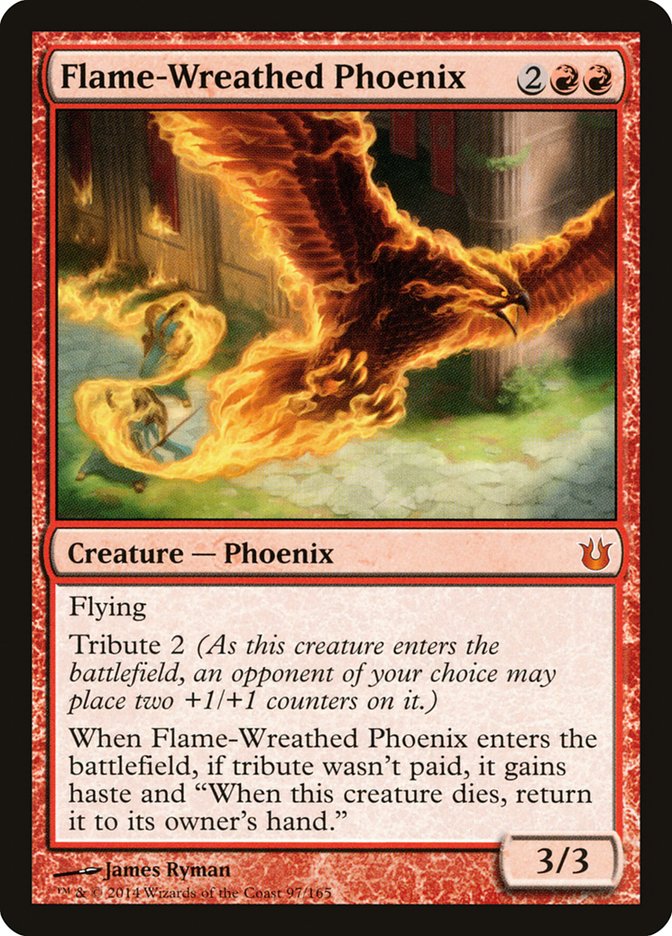 Flame-Wreathed Phoenix [Born of the Gods] | L.A. Mood Comics and Games