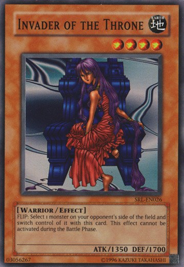 Invader of the Throne [SRL-EN026] Super Rare | L.A. Mood Comics and Games