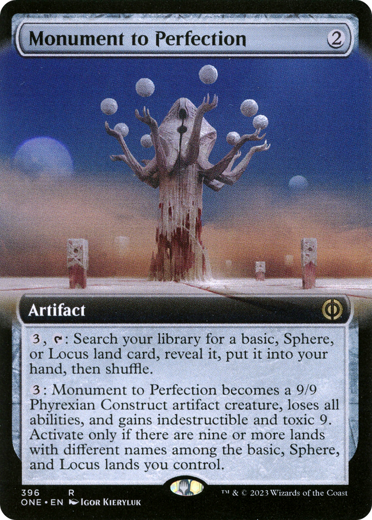 Monument to Perfection (Extended Art) [Phyrexia: All Will Be One] | L.A. Mood Comics and Games