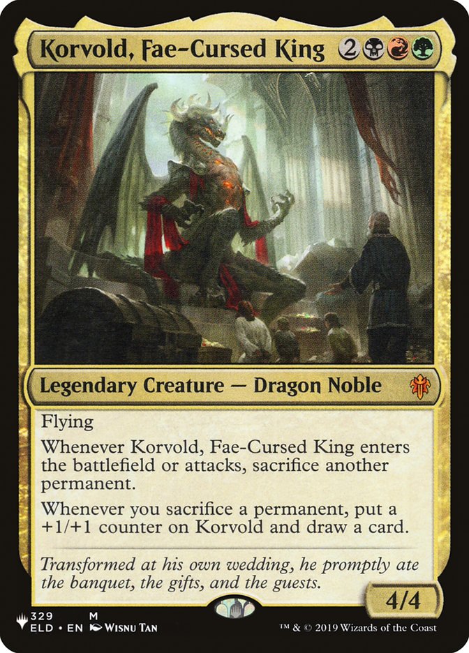 Korvold, Fae-Cursed King [The List] | L.A. Mood Comics and Games