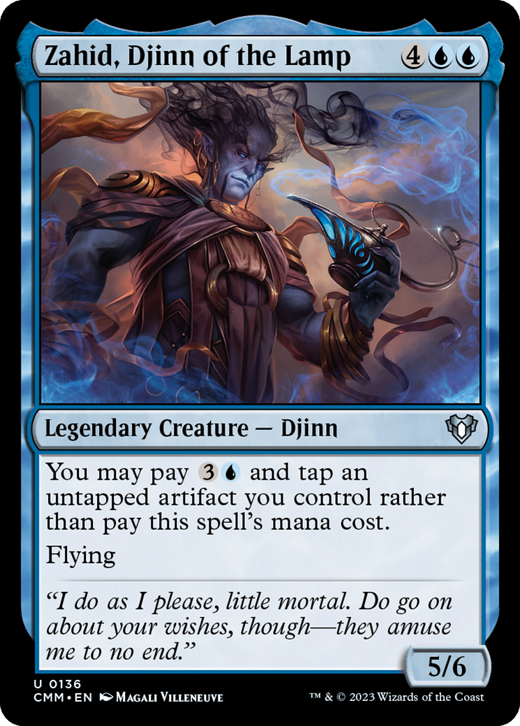 Zahid, Djinn of the Lamp [Commander Masters] | L.A. Mood Comics and Games