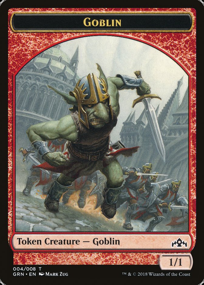 Goblin // Soldier Double-Sided Token [Guilds of Ravnica Guild Kit Tokens] | L.A. Mood Comics and Games