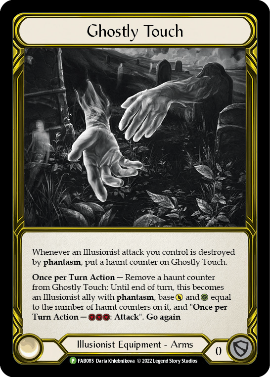 Ghostly Touch (Golden) [FAB085] (Promo)  Cold Foil | L.A. Mood Comics and Games