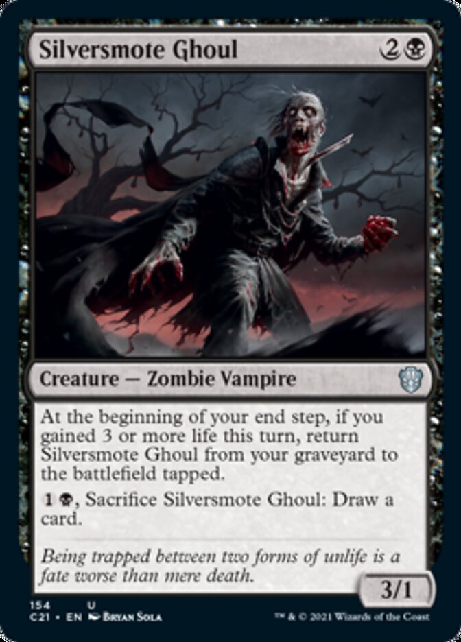 Silversmote Ghoul [Commander 2021] | L.A. Mood Comics and Games