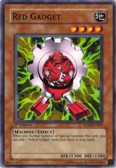 Red Gadget [SD10-EN007] Common | L.A. Mood Comics and Games