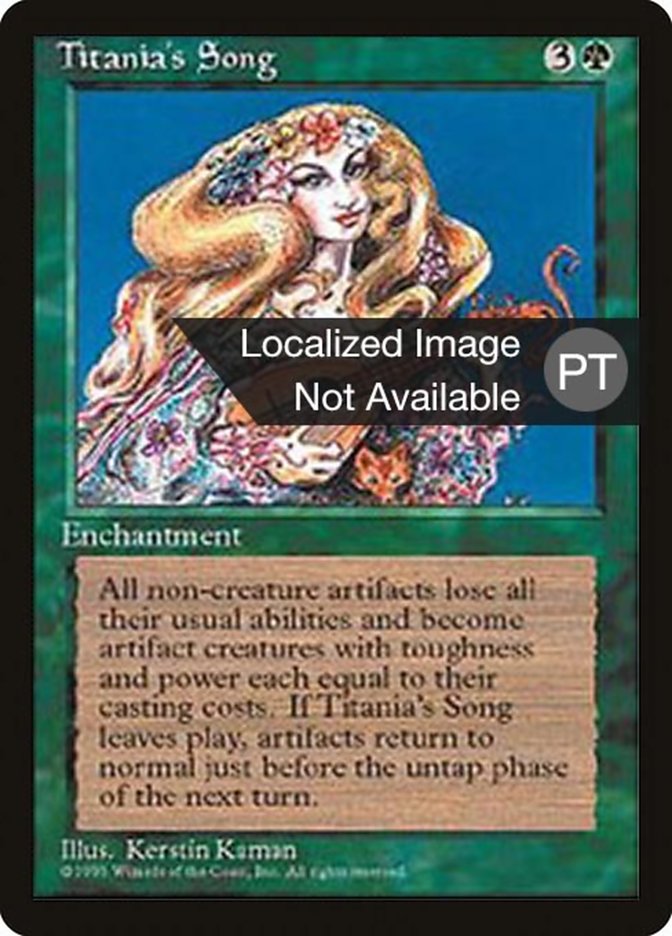 Titania's Song [Fourth Edition (Foreign Black Border)] | L.A. Mood Comics and Games