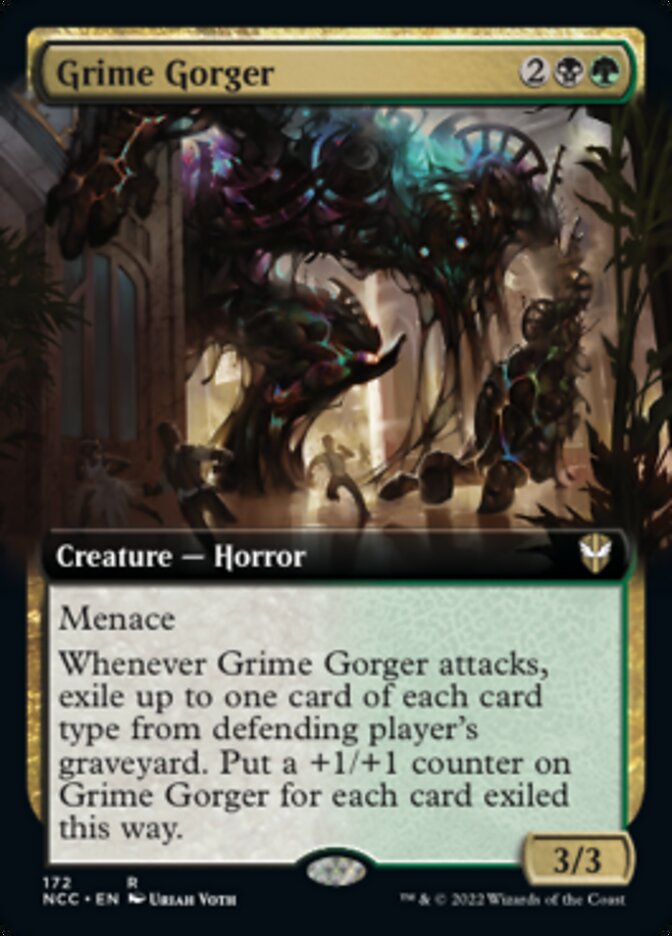 Grime Gorger (Extended Art) [Streets of New Capenna Commander] | L.A. Mood Comics and Games