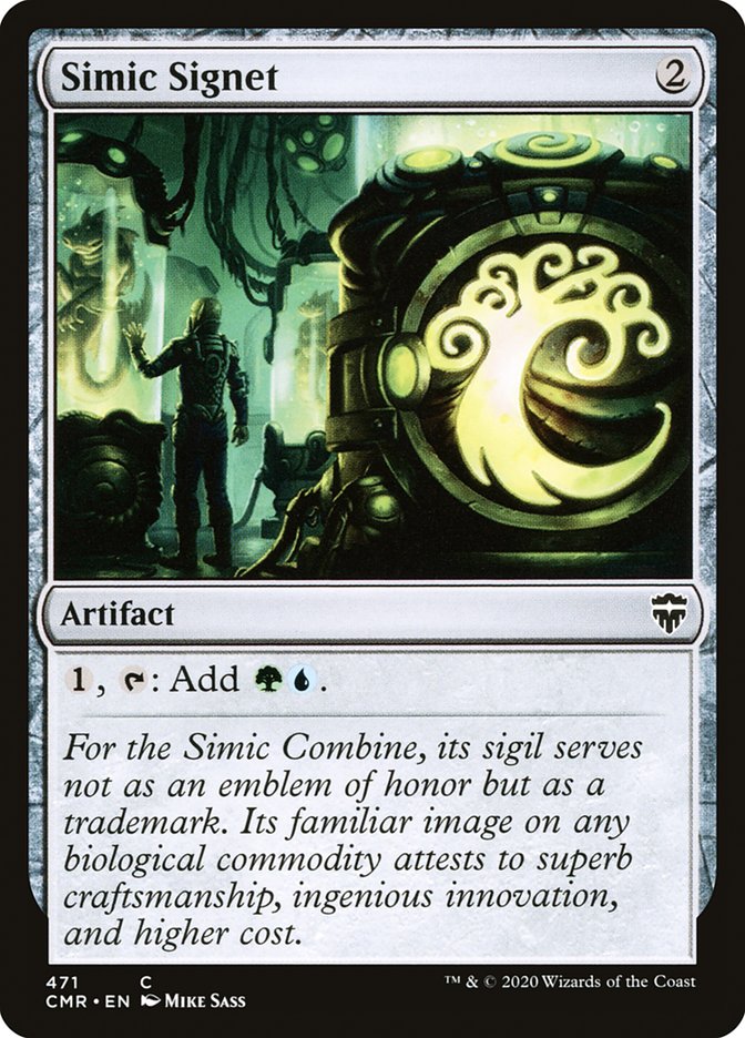Simic Signet [Commander Legends] | L.A. Mood Comics and Games