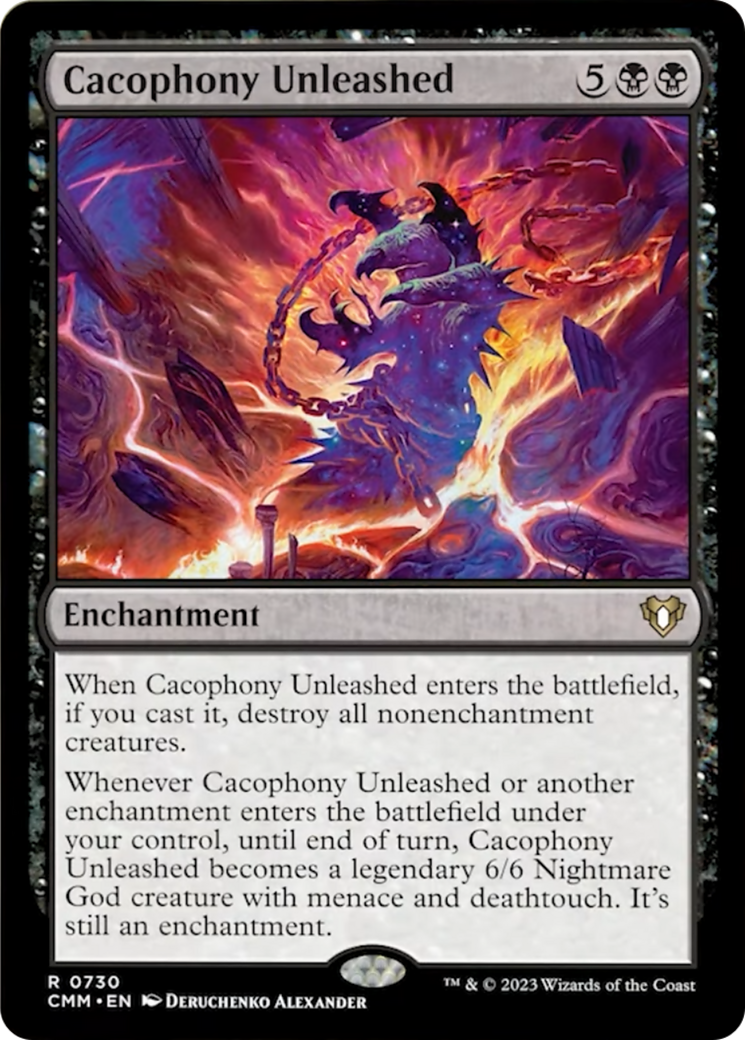 Cacophony Unleashed [Commander Masters] | L.A. Mood Comics and Games