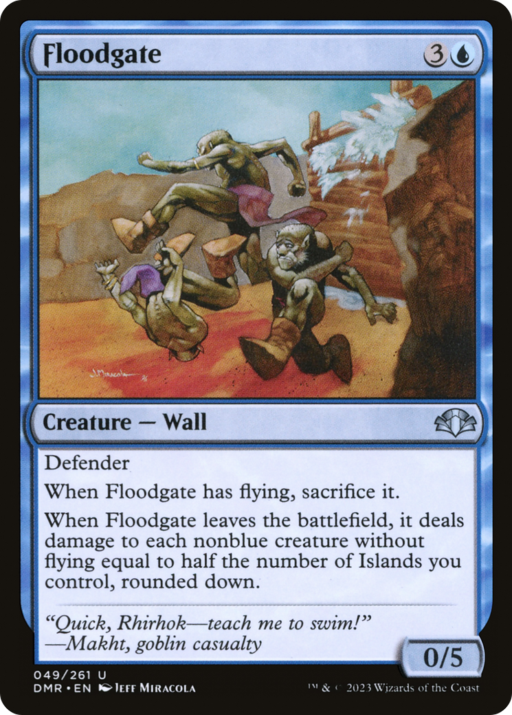 Floodgate [Dominaria Remastered] | L.A. Mood Comics and Games