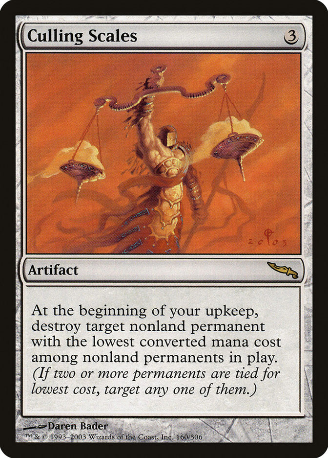 Culling Scales [Mirrodin] | L.A. Mood Comics and Games