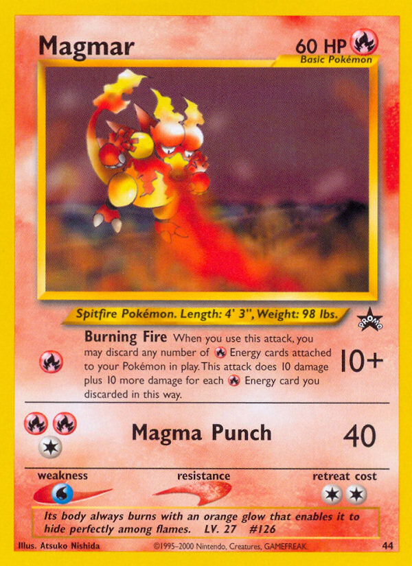 Magmar (44) [Wizards of the Coast: Black Star Promos] | L.A. Mood Comics and Games