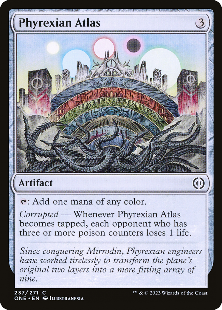 Phyrexian Atlas [Phyrexia: All Will Be One] | L.A. Mood Comics and Games