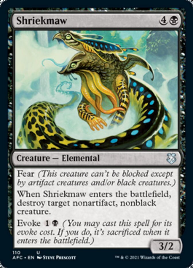 Shriekmaw [Dungeons & Dragons: Adventures in the Forgotten Realms Commander] | L.A. Mood Comics and Games