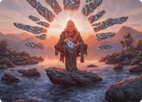 Jadzi, Oracle of Arcavios Art Card [Strixhaven: School of Mages Art Series] | L.A. Mood Comics and Games