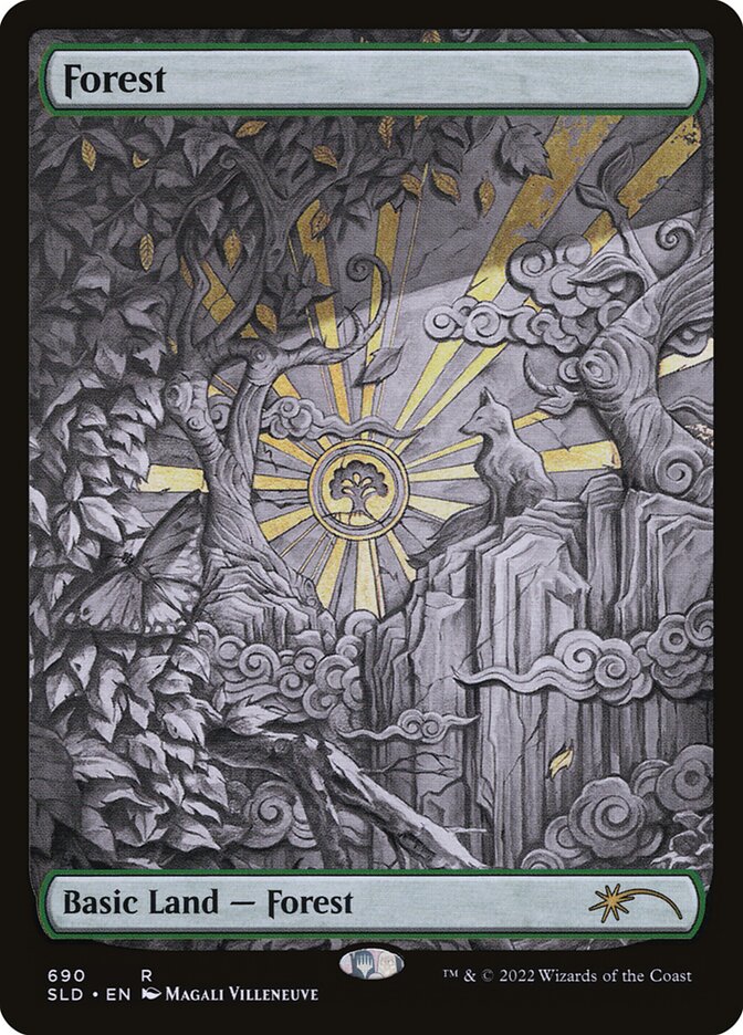 Forest (690) (Sketch) [Secret Lair Drop Promos] | L.A. Mood Comics and Games
