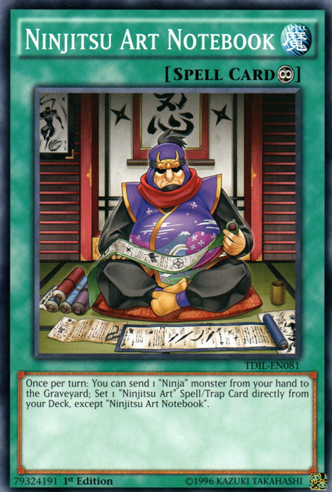 Ninjitsu Art Notebook [TDIL-EN081] Common | L.A. Mood Comics and Games