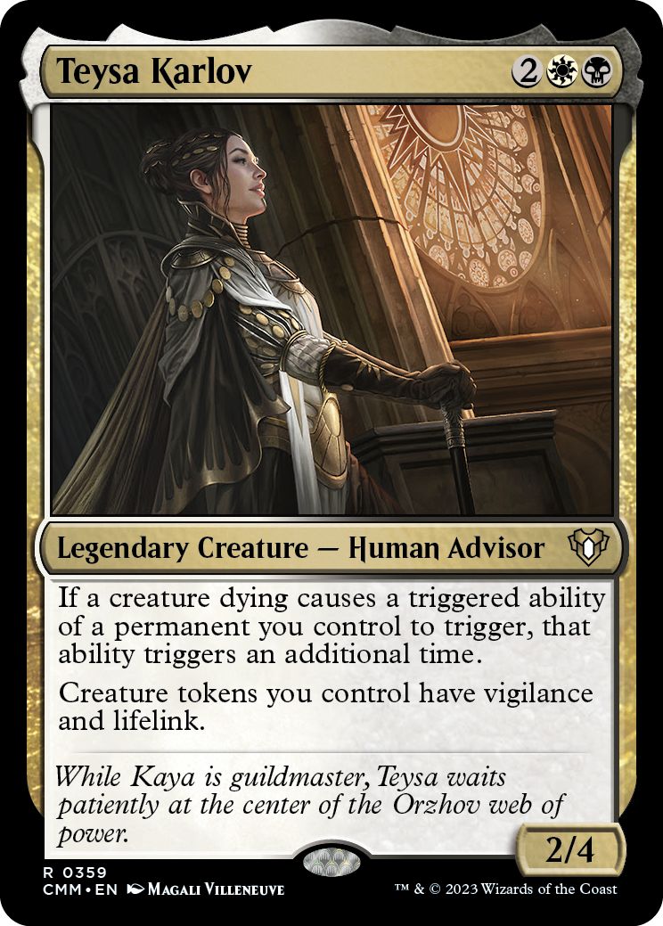 Teysa Karlov [Commander Masters] | L.A. Mood Comics and Games