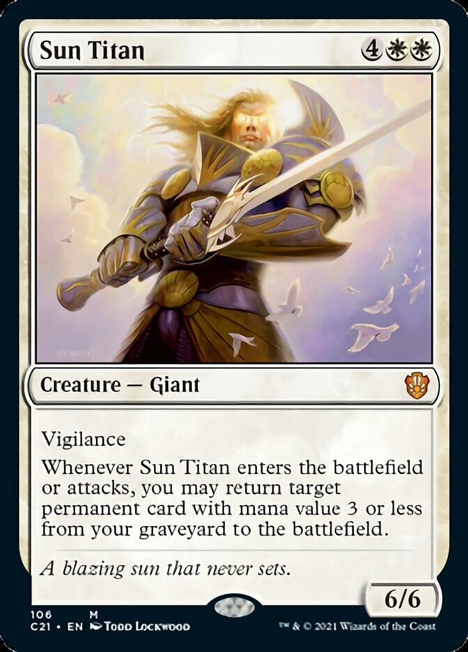 Sun Titan [Commander 2021] | L.A. Mood Comics and Games