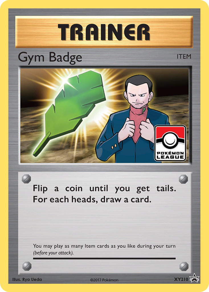 Gym Badge (XY210) (Giovanni) [XY: Black Star Promos] | L.A. Mood Comics and Games
